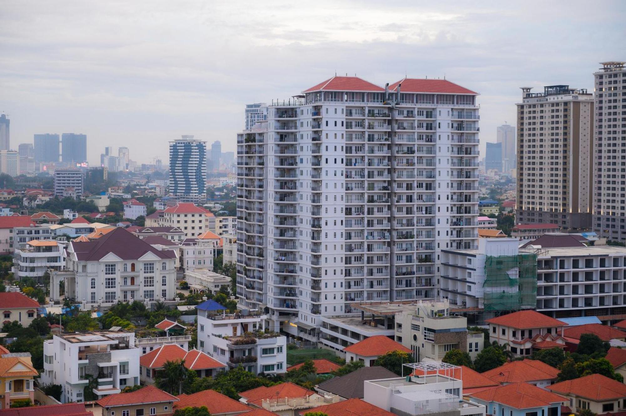 Mekongview 2 Condotel Phnompenh Exteriér fotografie